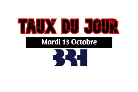 Haiti/ Taux du Jour affiché dans les banques pour ce Lundi 13 octobre. - Baisse du dollars, haiti dollars