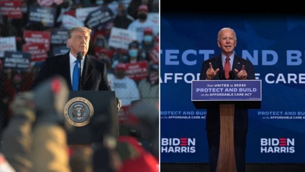 États-Unis : des partisans de Biden et Trump s’affrontent en pleine rue - Donald Trump, Joe Biden