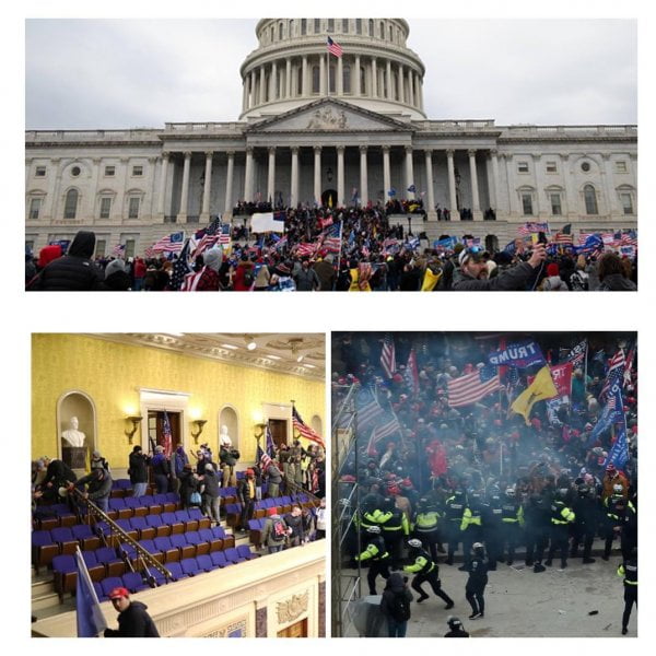 Des individus pro-Trump ont envahi la colline du Capitole Washington D.C -