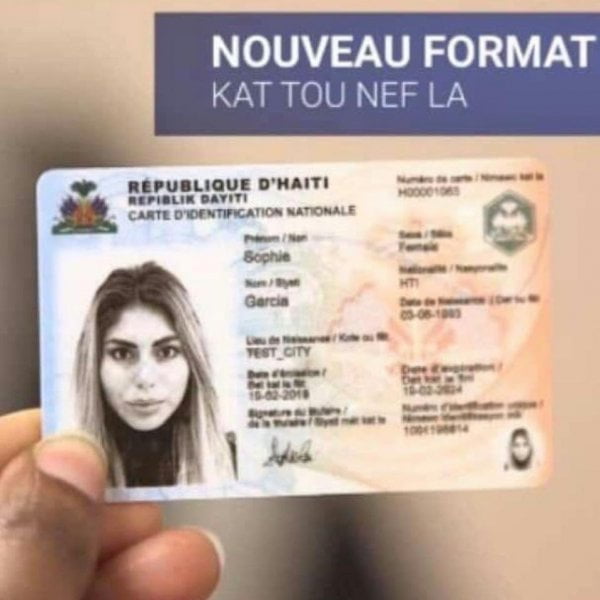 Haïti : vous aurez besoin de la carte Dermalog pour faire tout ça - Carte Dermalog