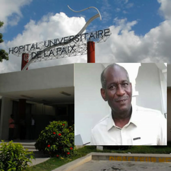 Arrêt de travail à l'hôpital universitaire de la paix en signe de protestation contre l'assassinat de Dr Ernst Paddy - Ernst Paddy