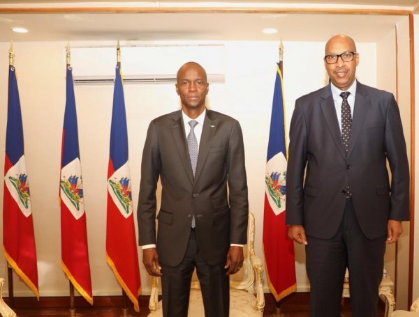 Haïti-Crise: Une délégation de l'OIF rencontre les autorités dont Jovenel Moïse et le président du Sénat - crise, Haïti, Joseph Lambert, Jovenel Moïse, OIF