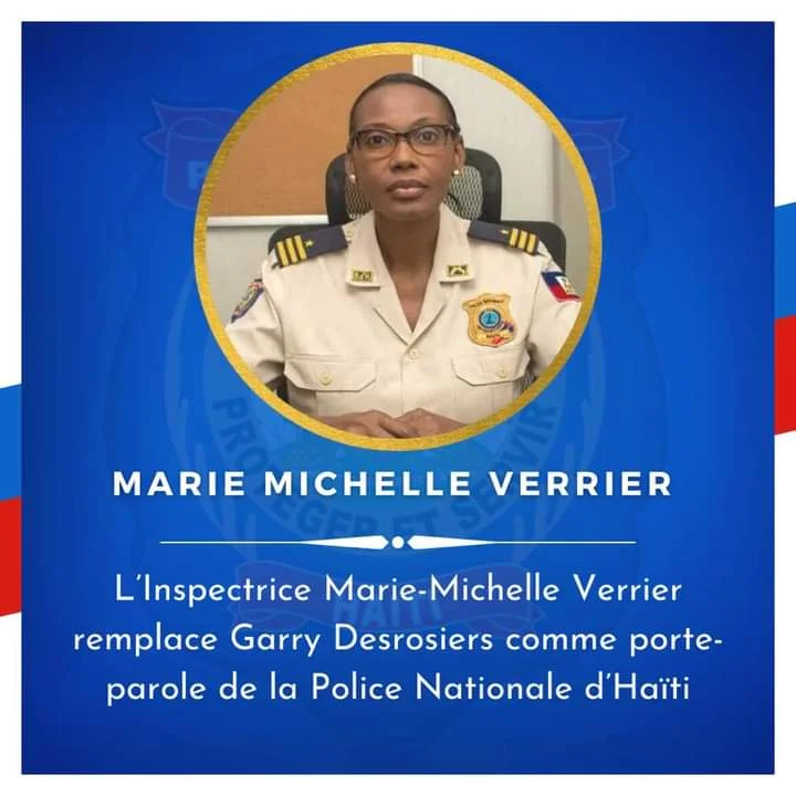 L'inspectrice Marie-Michelle Verrier nommée porte-parole de la PNH - Marie-Michelle Verrier