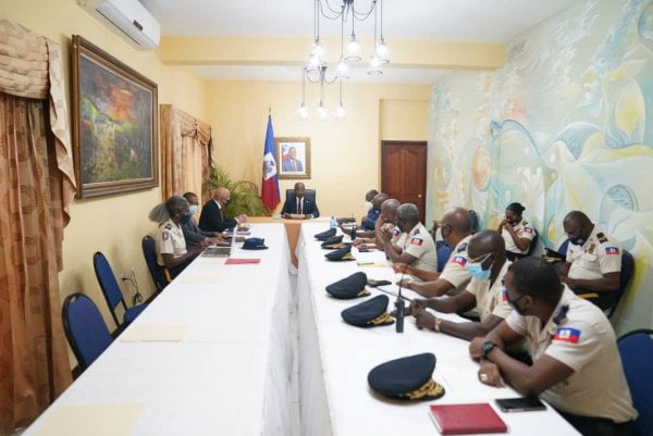 Sécurité: le Premier ministre a.i Claude Joseph a présidé son premier CSPN - Claude Joseph, CSPN