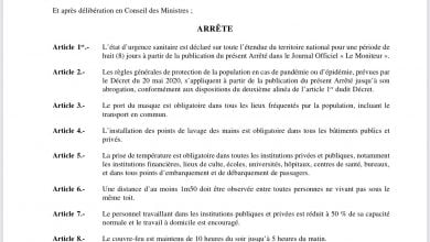 Non-respect du couvre-feu annoncé par le gouvernement - Covid-19