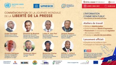 Haïti/UNESCO : les médias en ligne au cœur de la commémoration de la Journée Mondiale de la Liberté de la Presse - Médias