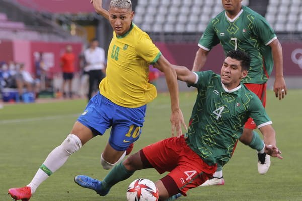 Football : le Bresil en final des jeux olympiques - Brésil, Football, Jeux olympiques