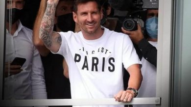 Lionel Messi à Paris pour la signature de son contrat - Lionel Messi