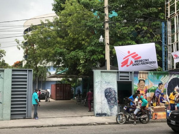 Le CDTI se trouvant à l'avenue Charles Summer, la nouvelle adresse de Médecins Sans Frontières fuyant Martissant - Martissant, MSF