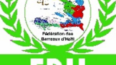 Formation d'un CEP: la fédération des barreaux d'Haïti exige un climat de sécurité sur le territoire avant de désigner un représentant - Fbh