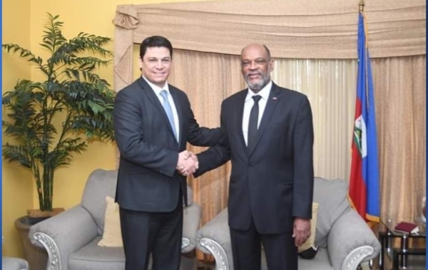 Haïti: le Premier ministre Ariel Henry s'est entretenu avec le vice-ministre des relations extérieures de la Colombie - Ariel Henry, Colombie, Francisco Echeverri