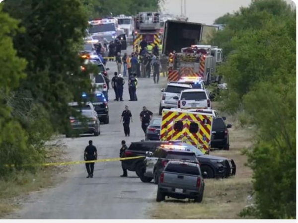 Au moins 46 corps sans vie découverts dans un camion à Texas - Corps sans vie découverts à Texas, États-Unis, Migrants, Texas