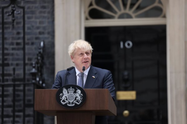 Le Premier ministre britannique Boris Johnson démissionne de ses fonctions - Boris Johnson, Démission du Premier ministre britannique, Premier ministre britannique