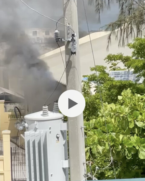 Incendie criminel de la Cathédrale Transitoire de Port-au-Prince - Incendie