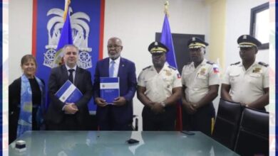 Signature d'un protocole d'entente entre le gouvernement haïtien et l'OEA pour renforcer la PNH - OEA