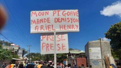 Poursuite de la manifestation à Petit-Goâve - Petit-Goâve