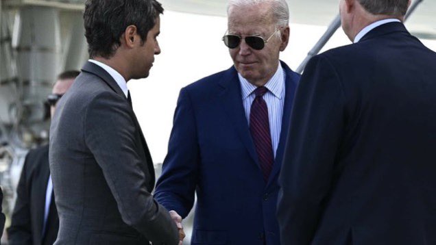 Joe Biden à Paris pour les commémorations du débarquement de Normandie - International