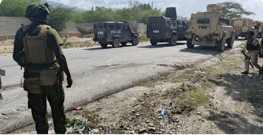 Haïti : Bilan d’une opération conjointe entre la PNH et des policiers kényans, des bandits arrêtés et des armes saisies - Politique américaine