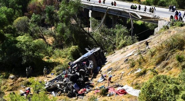 Collision mortelle entre un bus et un semi-remorque causant 19 morts et 6 blessés - ONI