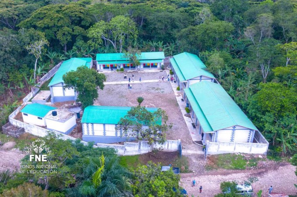 Haïti / Éducation : Deux nouvelles écoles nationales inaugurées grâce au FNE - FNE, inauguration